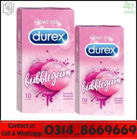 Durex Chewing Gum & Bubblegum Longtime Mint Flavoured