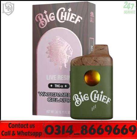 Big Chief Disposable Vape price in Pakistan