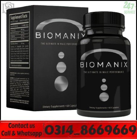 Biomanix Male Performance Capsules in Pakistan