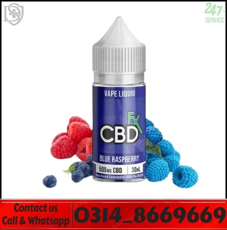 Blue Raspberry CBD Vape Juice in Pakistan