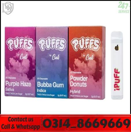 Cali Extrax Puffs Disposable 2g In Pakistan