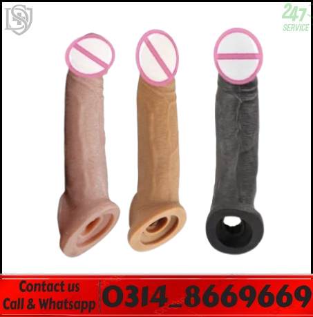 Sleeve Silicone Condom Skin Color