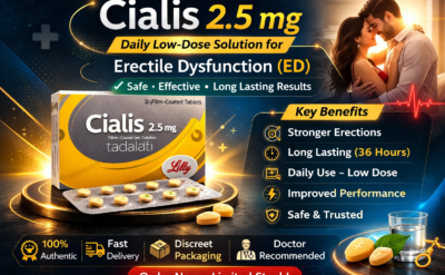 Boost Performance with Cialis 2.5 mg – Safe & Effective Daily Treatment