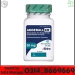 Adderall immediate and extended release tablets packaging in Pakistan context