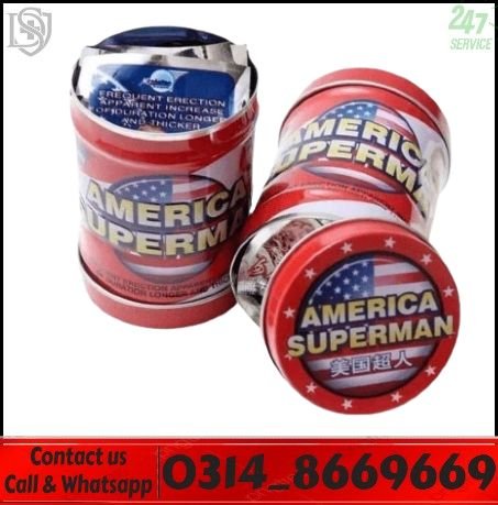 American Superman male enhancement capsules bottle image