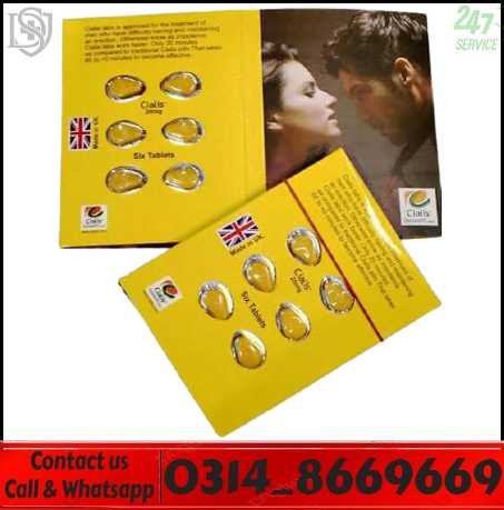 Cialis Gold Tablet 20mg original box in Lahore Pakistan