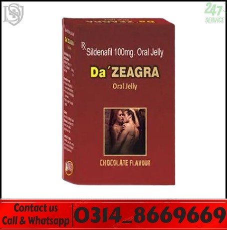 Da Zeagra oral jelly original sachet price in Pakistan