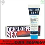 Developpe sex cream original packaging in Pakistan