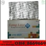 Long Love Dapoxetine tablets price in Pakistan original packaging