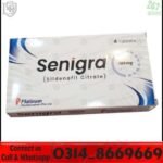 Senigra Tablets 100mg Original Packaging in Pakistan