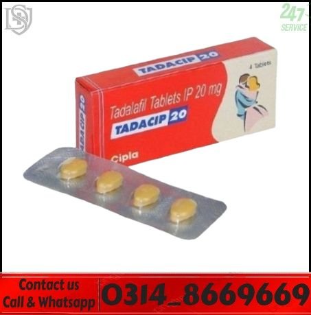 Tadacip Tadalafil ED medicine Pakistan