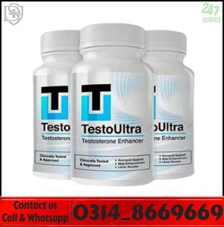 Testo Ultra supplement bottle for men vitality support
