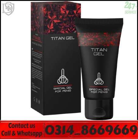 Titan Gel Original Tube and Box Packaging in Pakistan