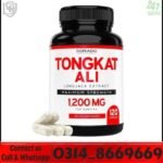 Tongkat Ali 600mg herbal supplement bottle for men wellness