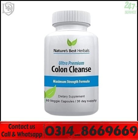 Ultra Premium Colon Relief Price In Pakistan – Digestive Detox & Colon Cleanse Supplement Bottle