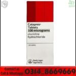 Catapres 100 mcg Tablets In Pakistan (1)